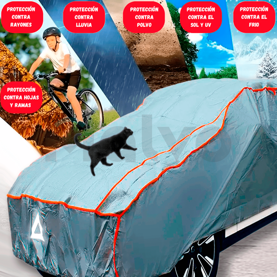 Funda Cobertor Anti Granizo Impermeable para Auto - Malvo