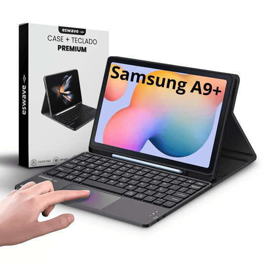 Funda Con Teclado Touchpad Samsung Tab A9+ Plus 11' Eswave - Malvo