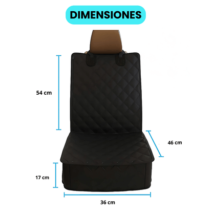 Funda de Asiento para Coche Asientos Delanteros - Malvo