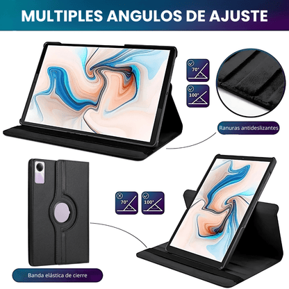 Funda Para Tablet Plegable De Ecocuero para Redmi Pad SE - Malvo
