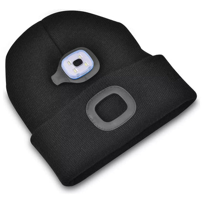 Gorro Con Luz Led Integrada - Malvo