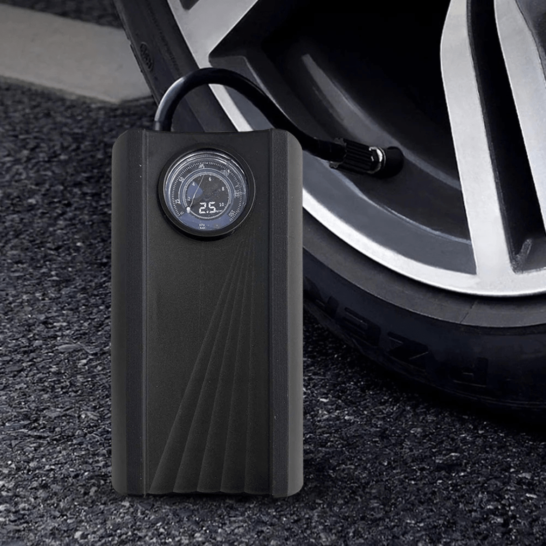 Inflador Compresor Para Auto con Barómetro 12V - Malvo