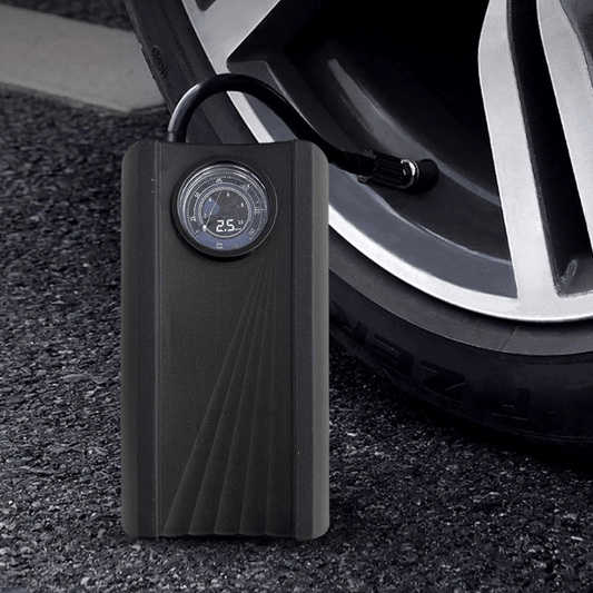 Inflador Compresor Para Auto con Barómetro 12V - Malvo