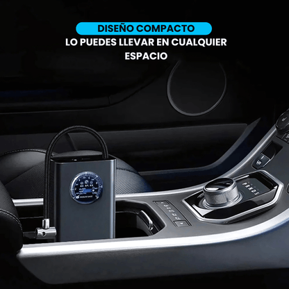 Inflador Compresor Para Auto con Barómetro 12V - Malvo