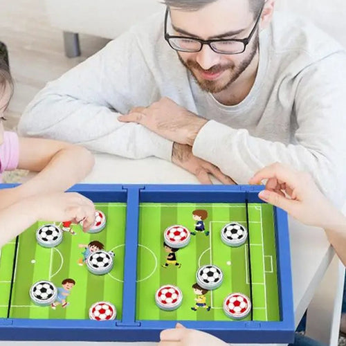 Juego de Mesa Hockey Tejo Deslizante - Diversión garantizada para niños - Malvo