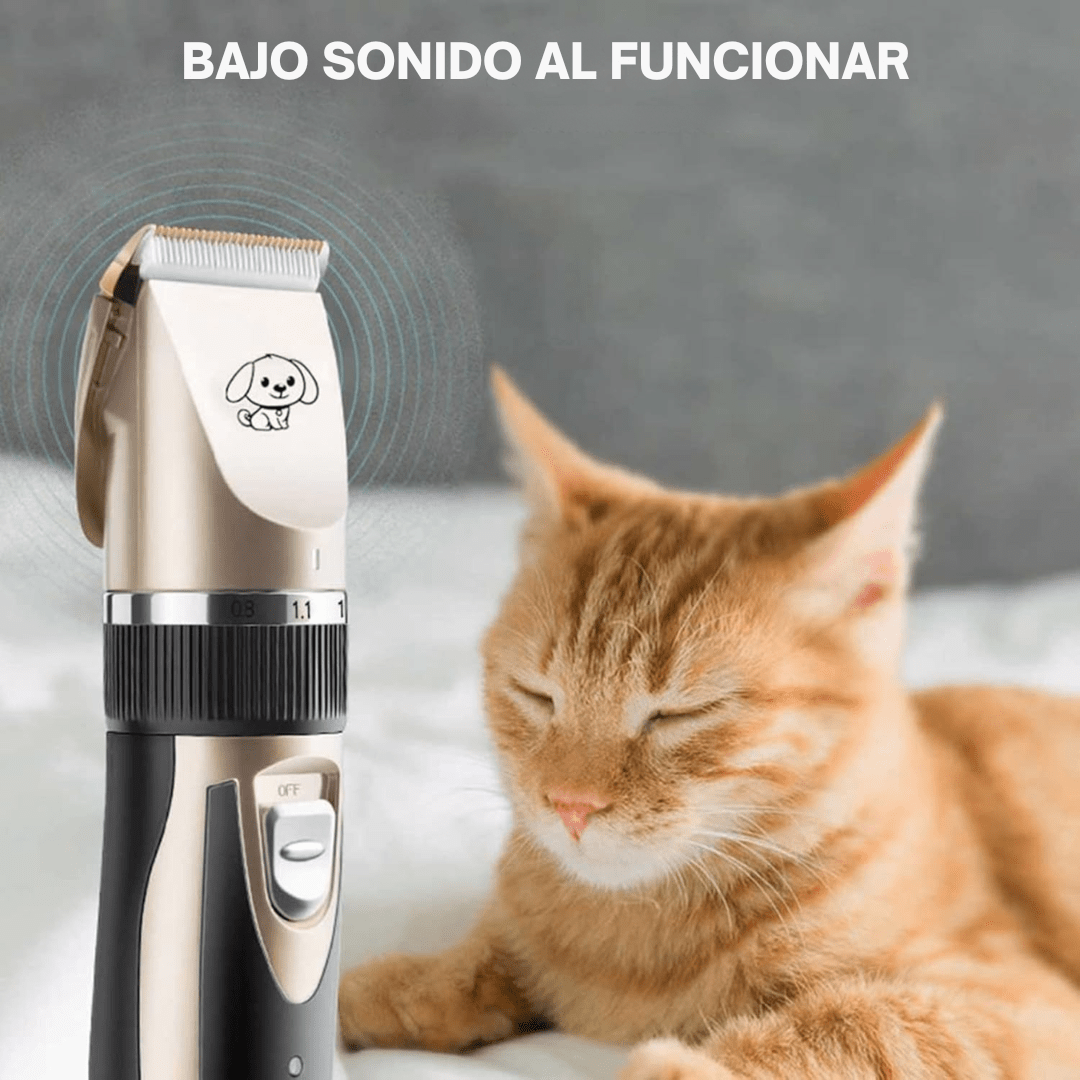 Kit Máquina Corta Pelo Para Mascotas Inalámbrica - ¡Cortá con precisión y comodidad! - Malvo