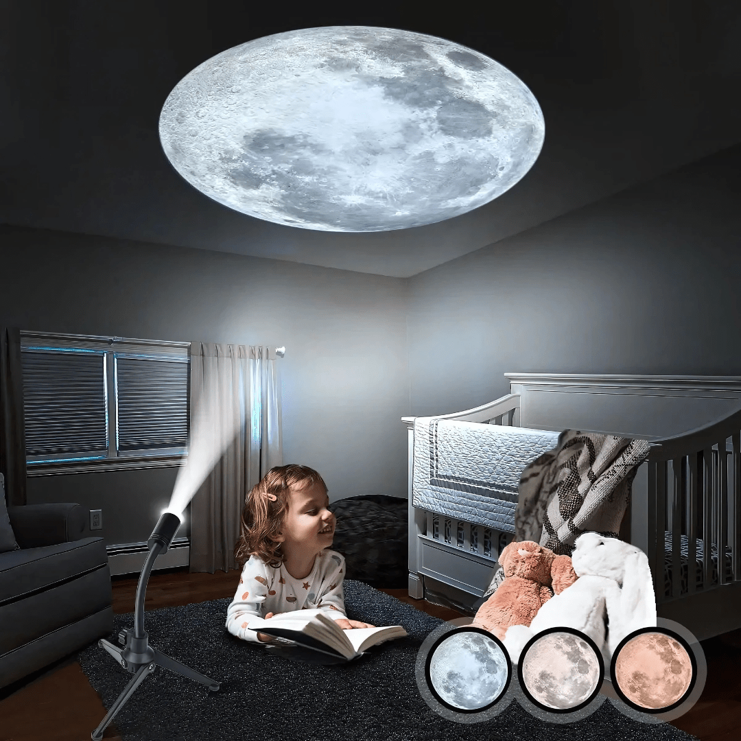 Lámpara LED Proyector Luna con Trípode - Malvo