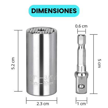 Llave Adaptadora Universal De 3/8 Pulgadas - Malvo