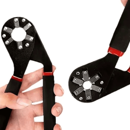 Llave Universal Hexagonal Ajustable 8 Pulgadas - Herramienta Versátil para Todas Tus Necesidades - Malvo