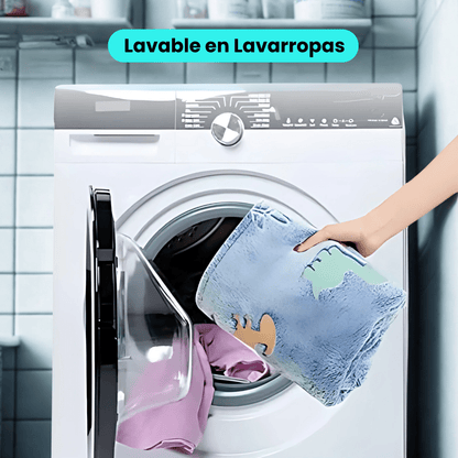 Manta Polar Luminosa Infantil Brilla y Abriga - Malvo