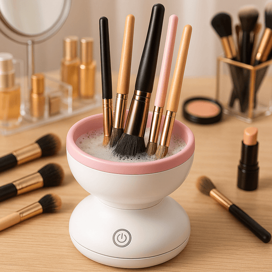 Máquina Limpiadora de Brochas de Maquillaje - Malvo