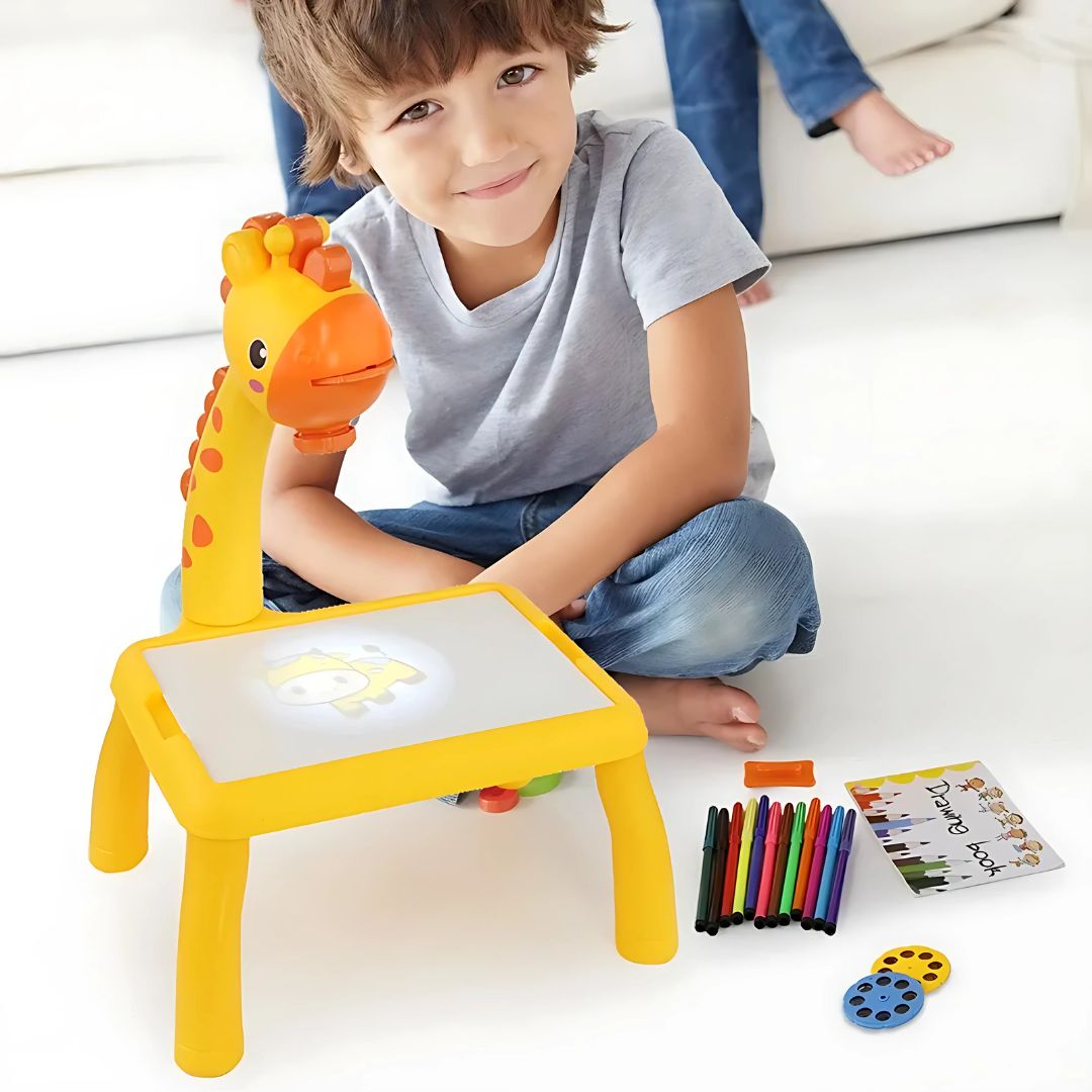Mesa de Arte Proyector Pizarra de Jirafa - Malvo
