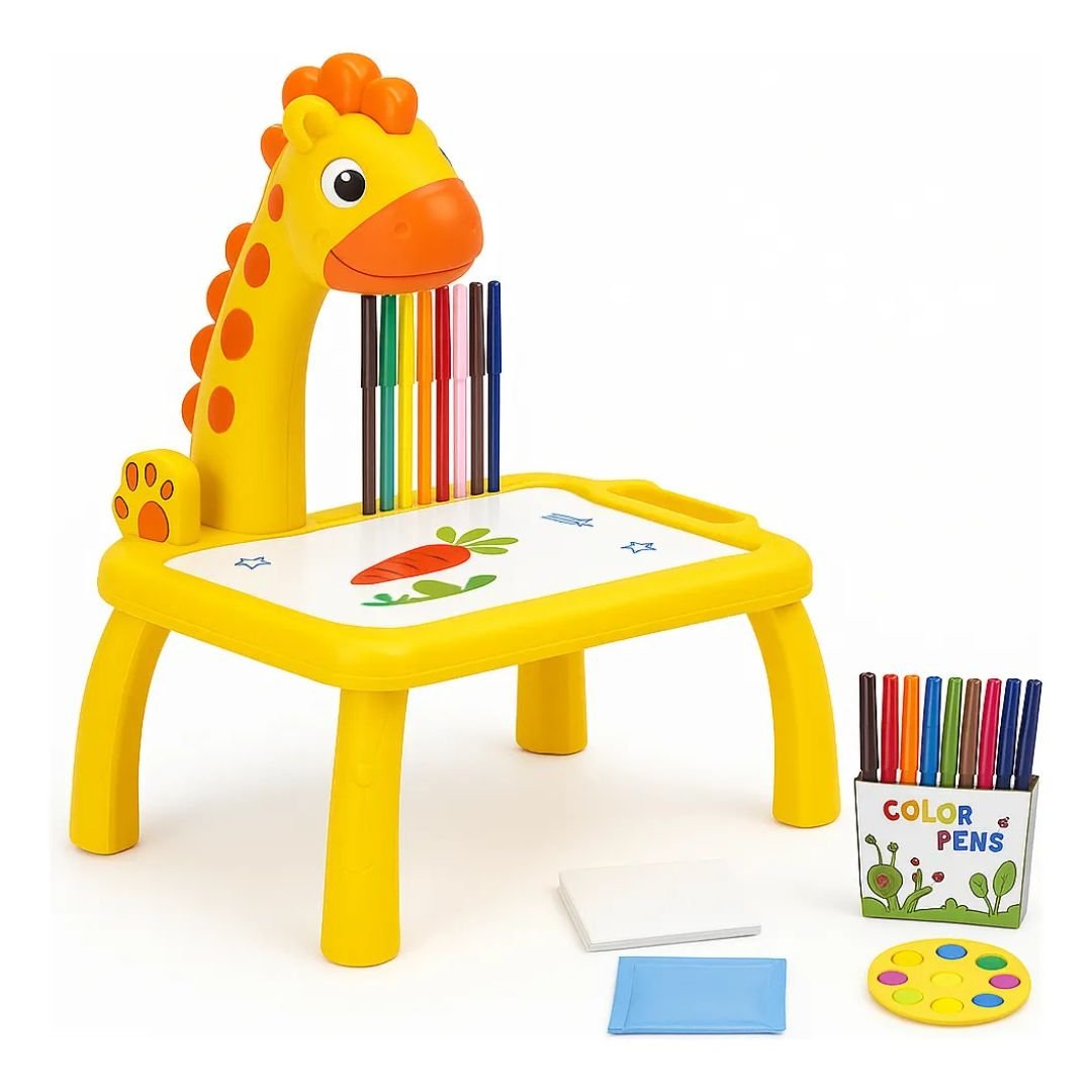 Mesa de Arte Proyector Pizarra de Jirafa - Malvo