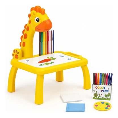 Mesa de Arte Proyector Pizarra de Jirafa - Malvo