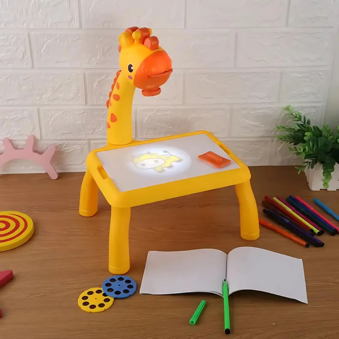 Mesa de Arte Proyector Pizarra de Jirafa - Malvo