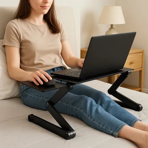 Mesa Plegable y Portátil Rotativa 360° Laptop - Malvo