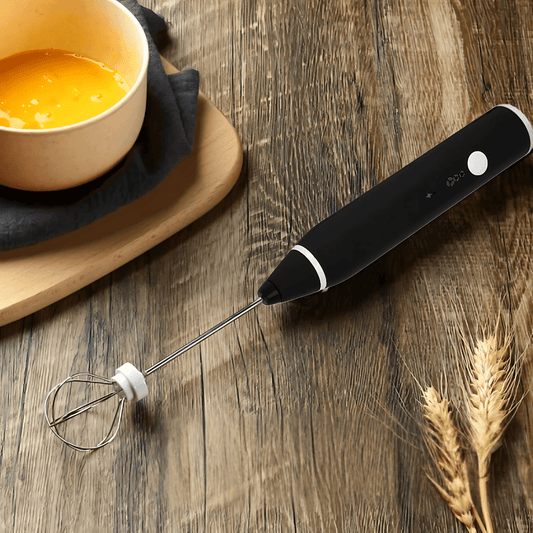 Mini Batidor Recargable USB 3 Velocidades - ¡Prepara tus recetas al instante! - Malvo