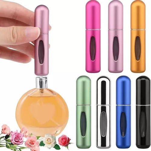 Mini Capsulas Atomizadoras De Perfume Recargable X2 Unidades - Malvo