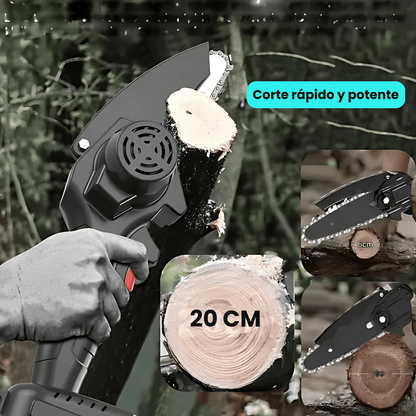 Mini Motosierra Inalámbrica Portátil 48V + 2 Baterías - Malvo