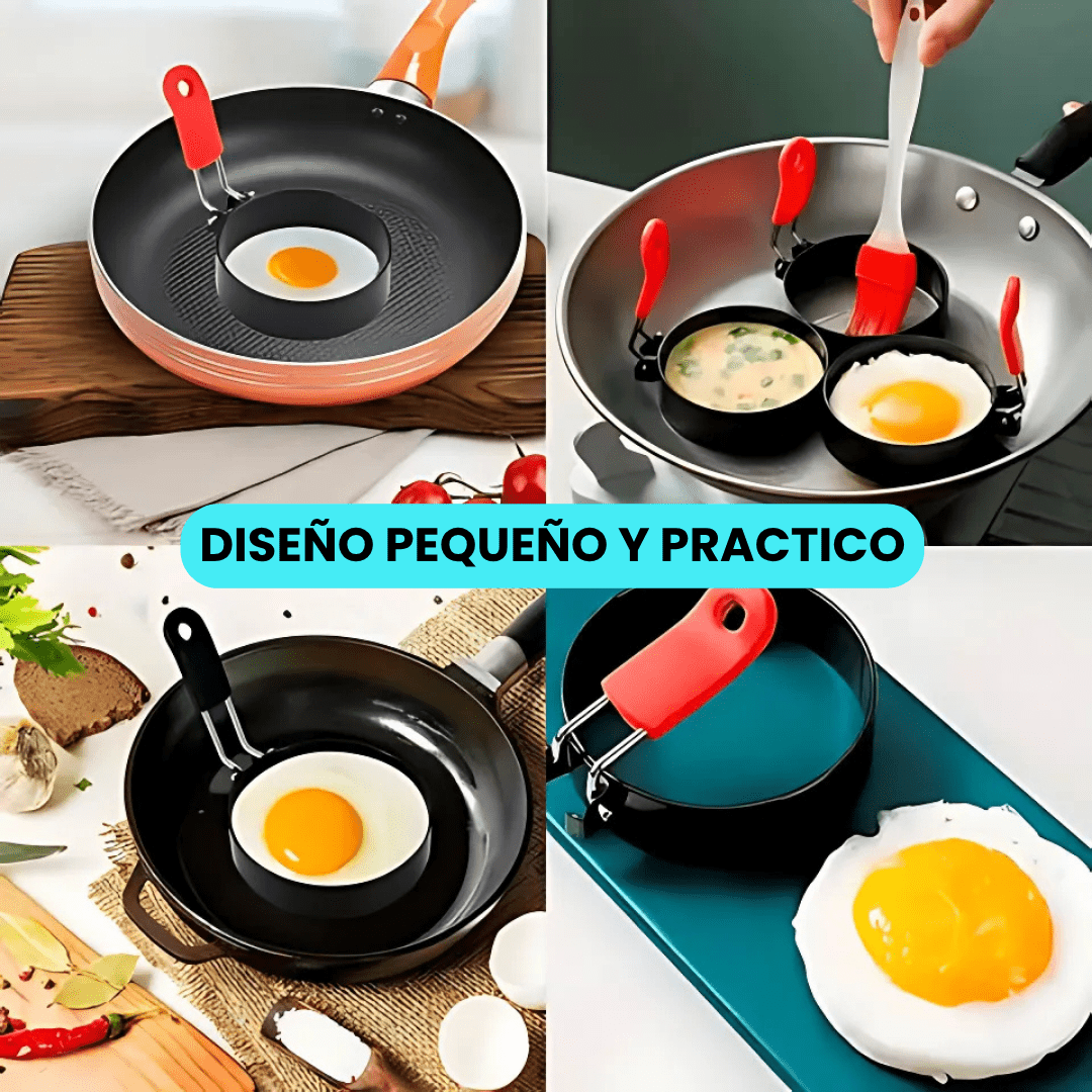Molde Aro de Metal Para Huevos - Malvo