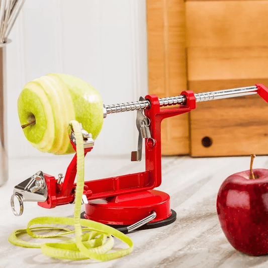 Pelador Manzanas Giratorio Automático Metálico - Malvo