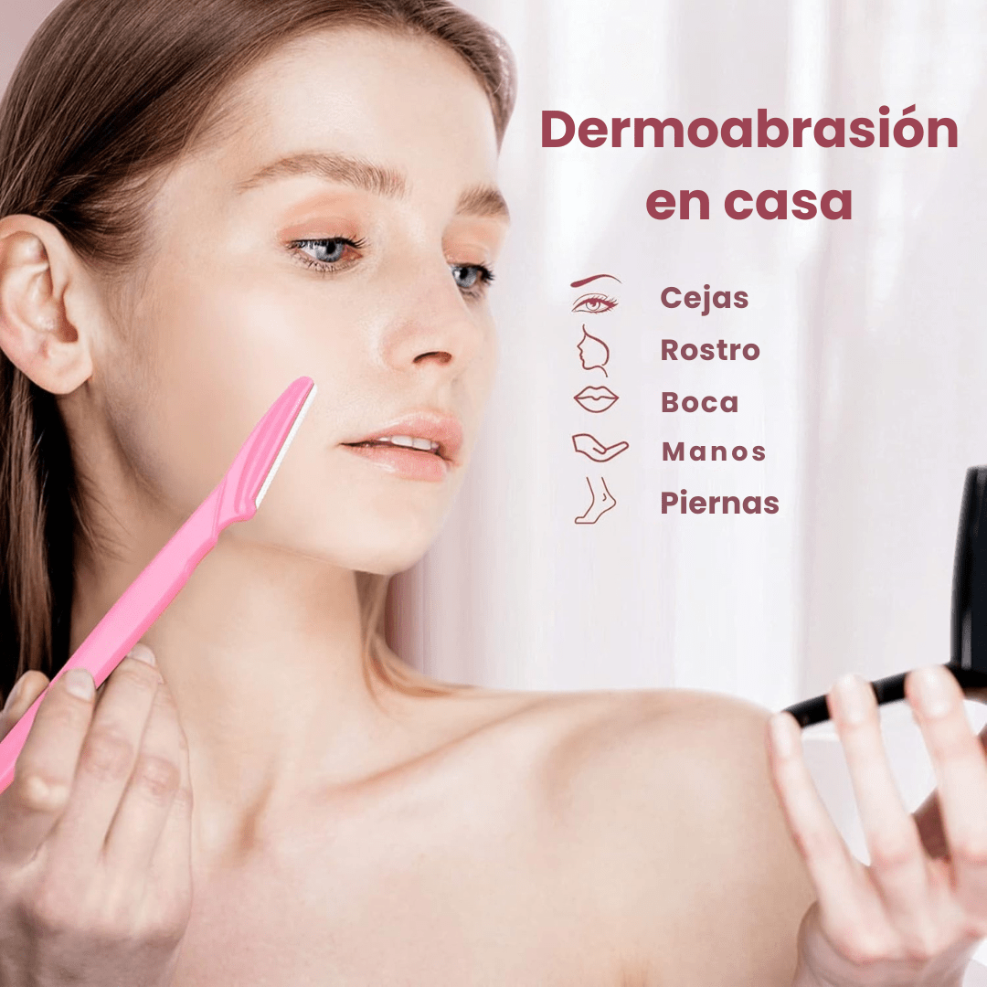 Perfilador Depilador de Cejas y Rostro - Precisión y Cuidado Facial - Malvo