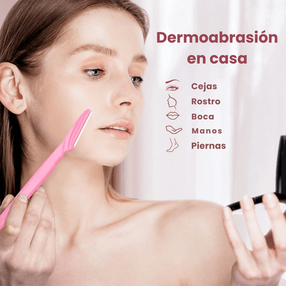 Perfilador Depilador de Cejas y Rostro - Precisión y Cuidado Facial - Malvo
