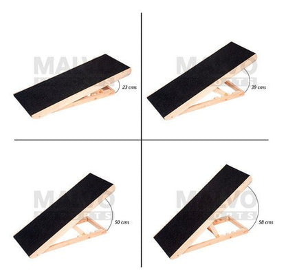 Rampa Para Perros Y Gatos Antideslizante Altura Ajustable Xl - Malvo