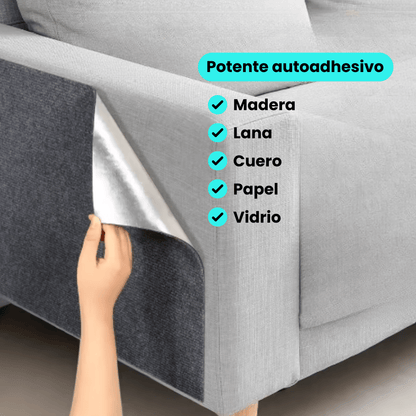 Rascador De Gato Autoadhesivo - ¡Protege Tu Sillón y Muebles! - Malvo