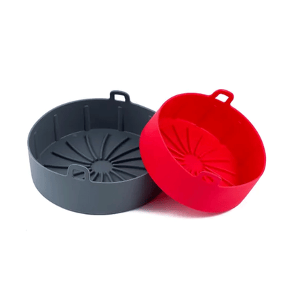 Sartén de Silicona para Freidora sin Aceite 19 cm - Saludable y Resistente - Malvo