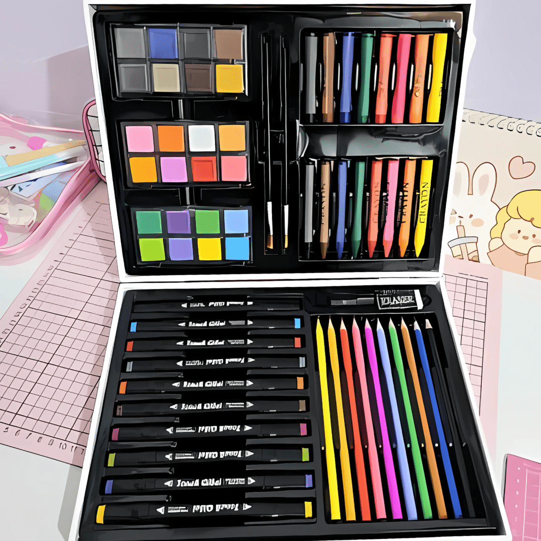 Set Completo de Arte 160 Piezas - Malvo