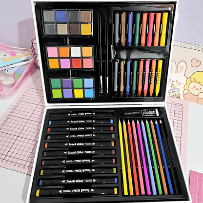 Set Completo de Arte 160 Piezas - Malvo