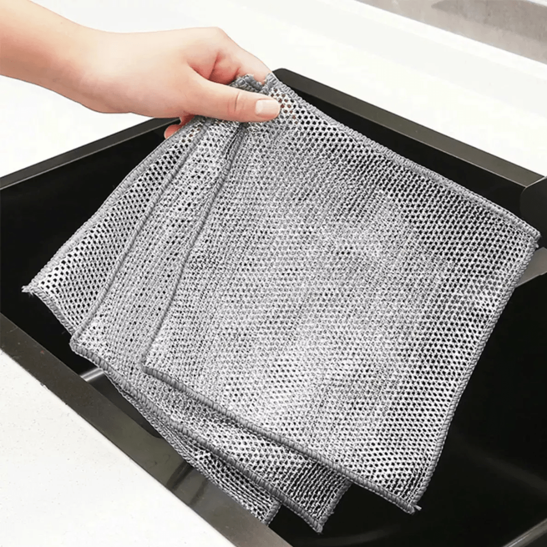 Set de 5 Paños de Aluminio Multisuso Para Cocina - Malvo