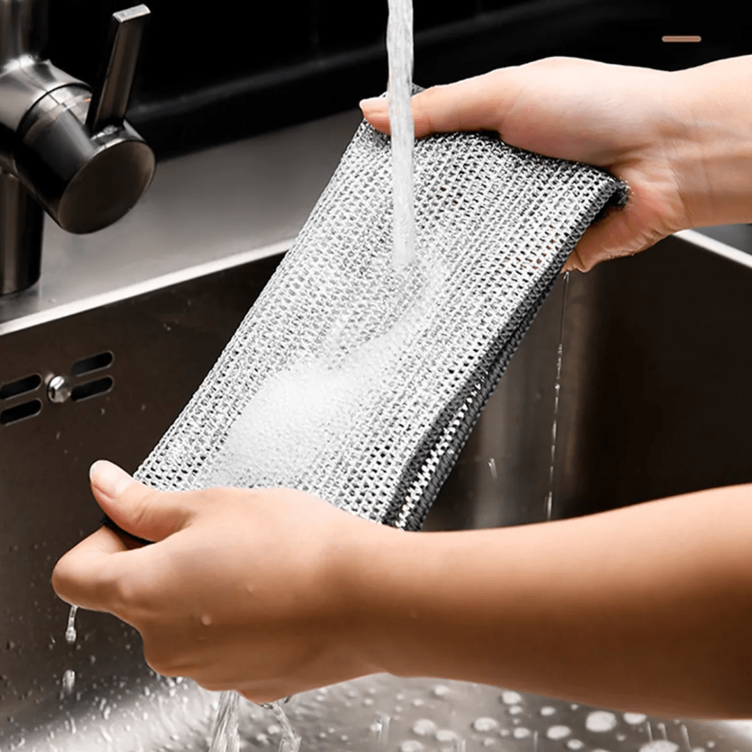 Set de 5 Paños de Aluminio Multisuso Para Cocina - Malvo