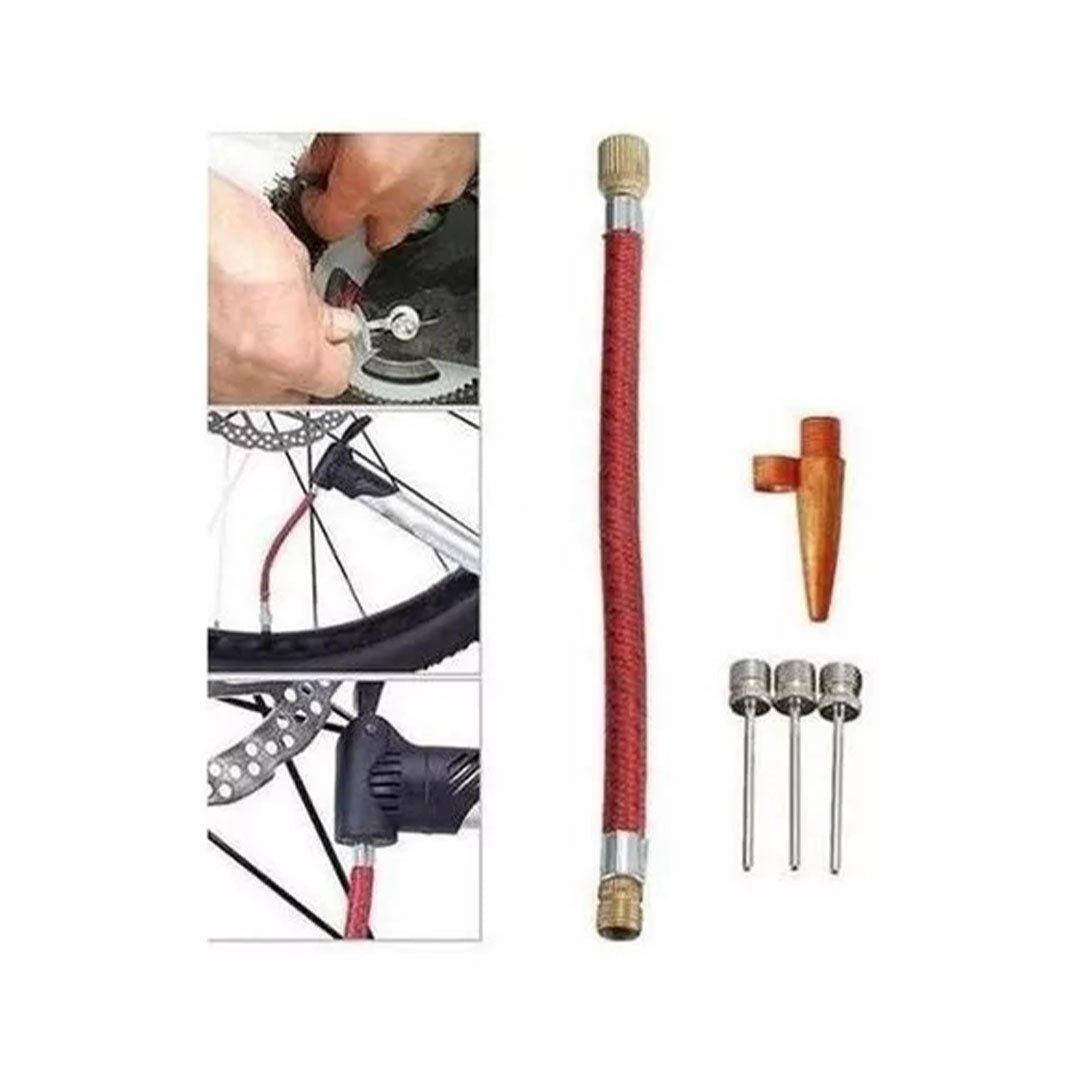 Set de Pinchos para Inflador de Pelota y Bicicleta - Versatilidad en un Solo Paquete - Malvo