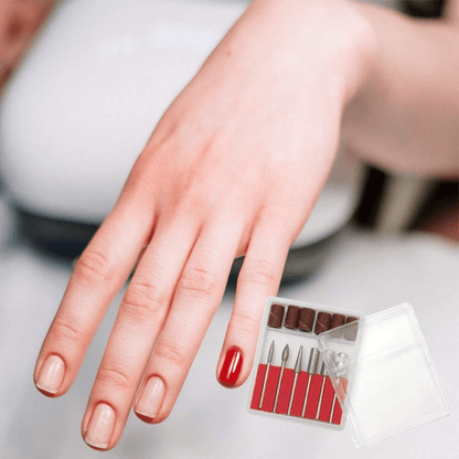 Set Torno Profesional de Manicura y Pedicura - Malvo