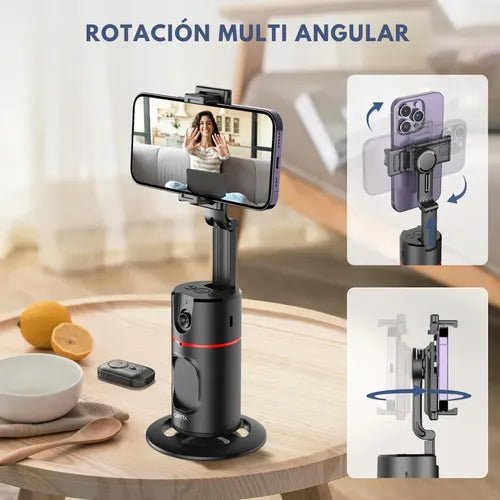 Soporte Celular con Seguimiento Facial Automático - Malvo