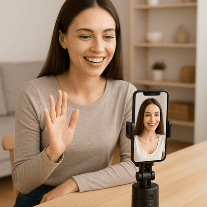 Soporte Celular con Seguimiento Facial Automático - Malvo
