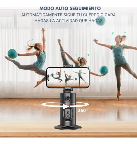 Soporte Celular con Seguimiento Facial Automático - Malvo