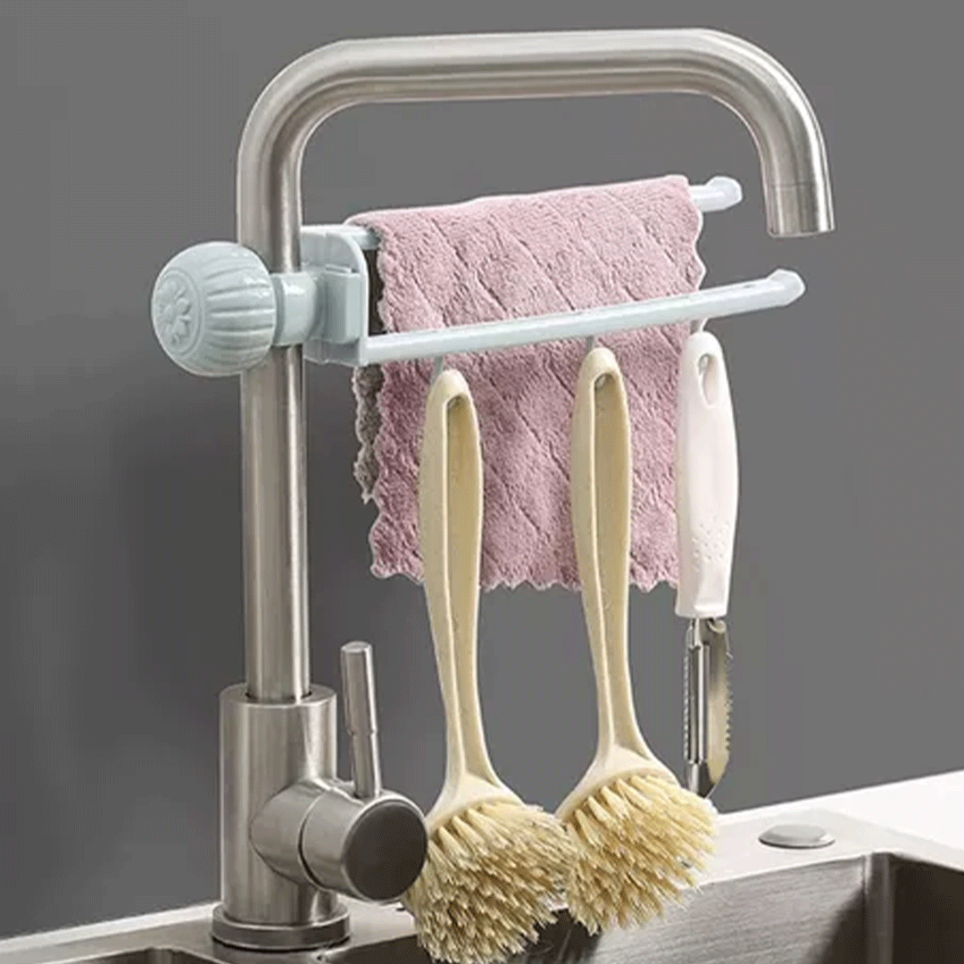 Soporte Colgante para Repasador y Utensilios - Ideal para la Canilla - Malvo