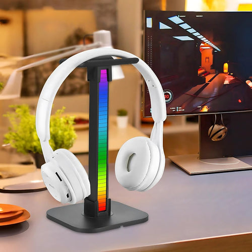 Soporte LED RGB para Auriculares - Malvo
