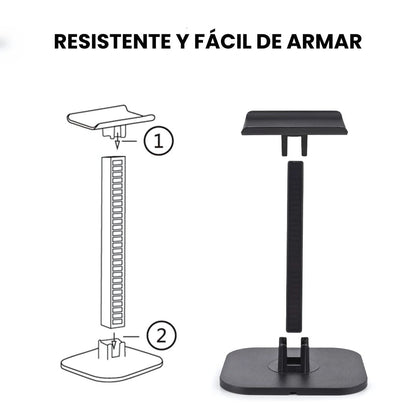 Soporte LED RGB para Auriculares - Malvo