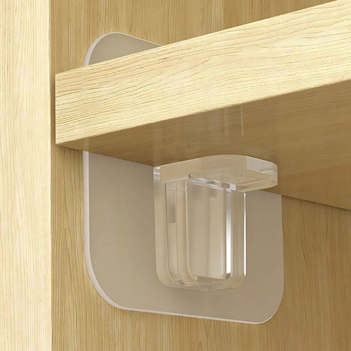 Soportes adhesivos transparentes x4 - Malvo
