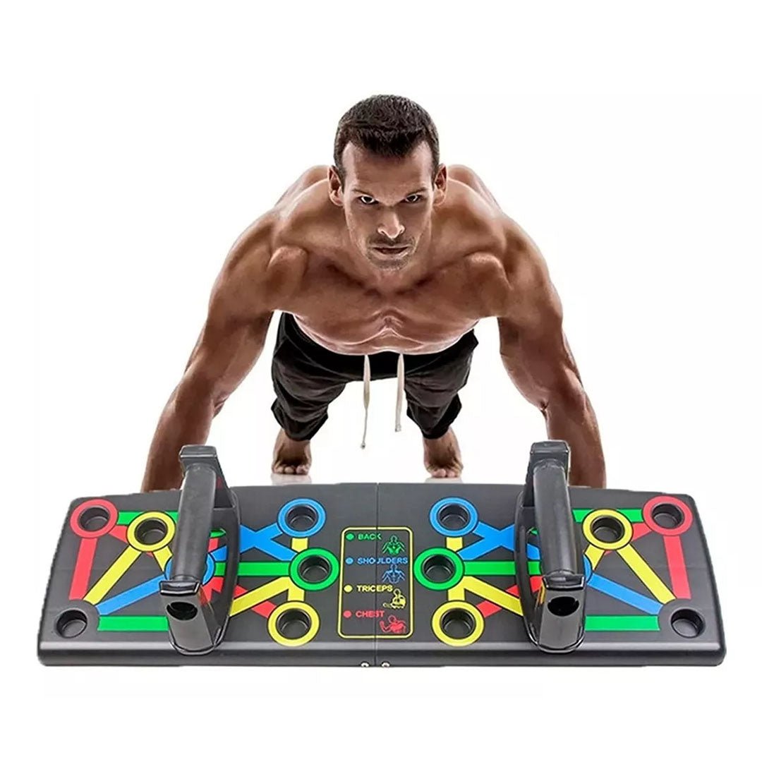Tabla de Flexiones Lagartijas Push Up Press - Entrena con Precisión y Eficiencia - Malvo