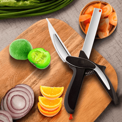 Tijera Pica Verduras y Carnes 24,5 cm Acero Inoxidable - Precisión y Rapidez - Malvo
