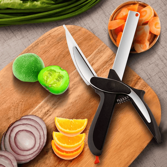 Tijera Pica Verduras y Carnes 24,5 cm Acero Inoxidable - Precisión y Rapidez - Malvo