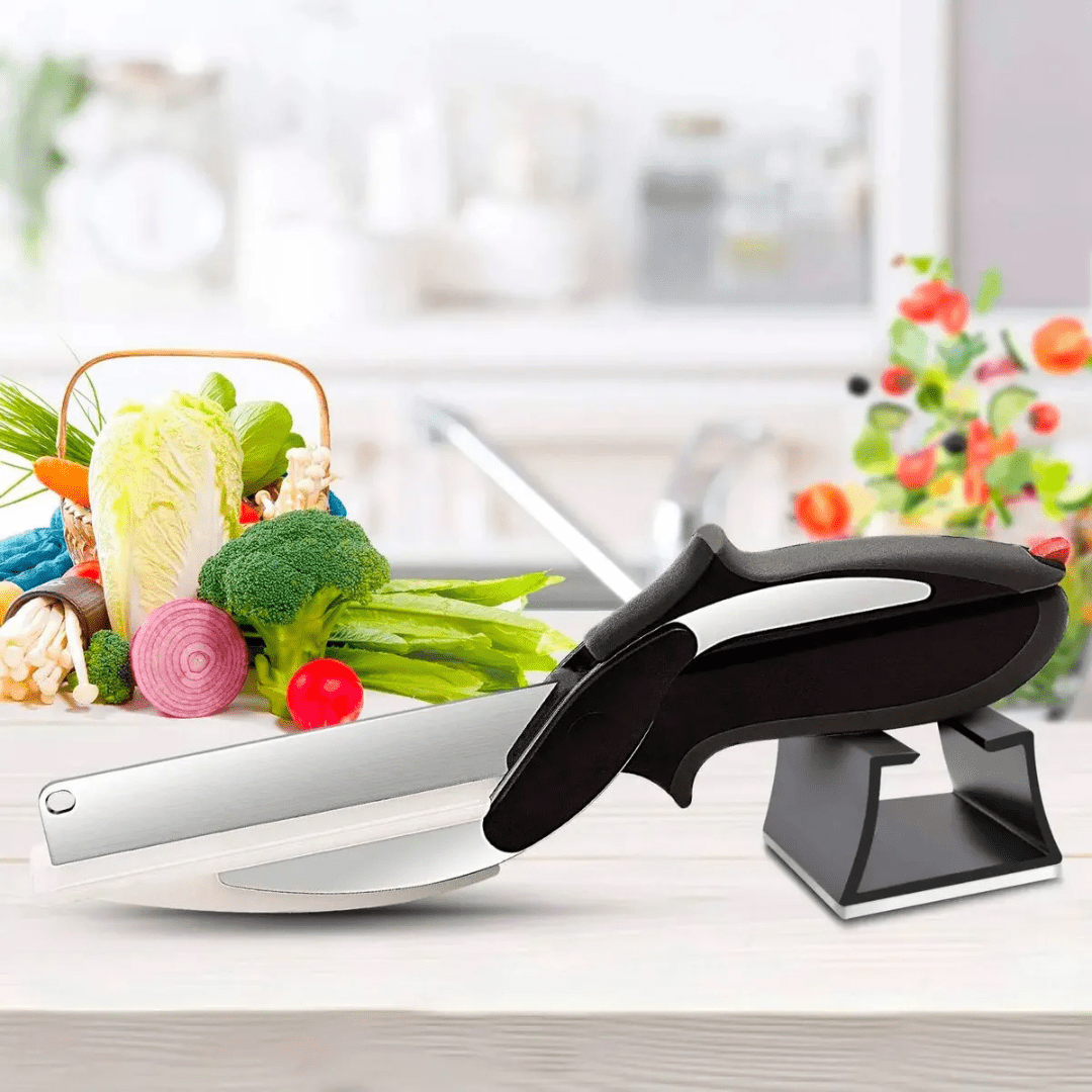 Tijera Pica Verduras y Carnes 24,5 cm Acero Inoxidable - Precisión y Rapidez - Malvo