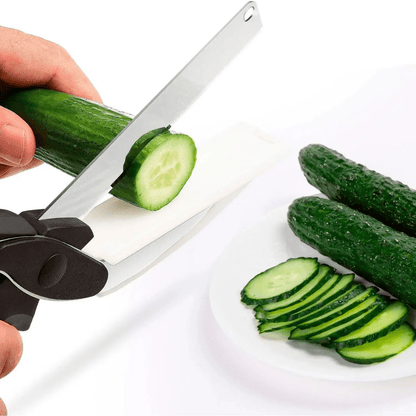 Tijera Pica Verduras y Carnes 24,5 cm Acero Inoxidable - Precisión y Rapidez - Malvo