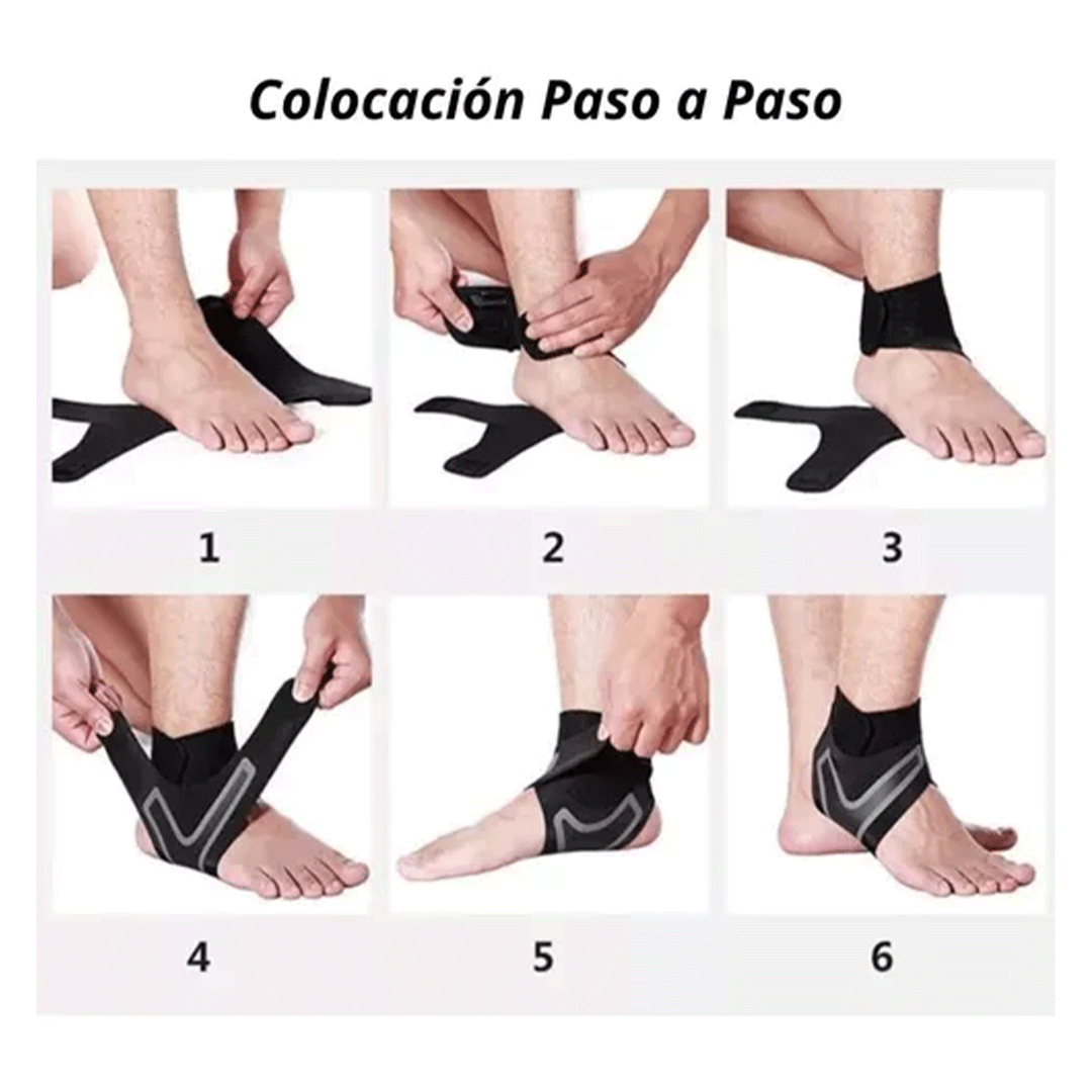 Tobillera Ajustable en Neopreno - Protección y Comodidad para Tus Tobillos - Malvo