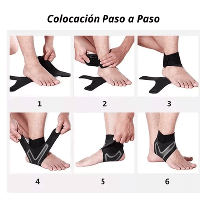 Tobillera Ajustable en Neopreno - Protección y Comodidad para Tus Tobillos - Malvo